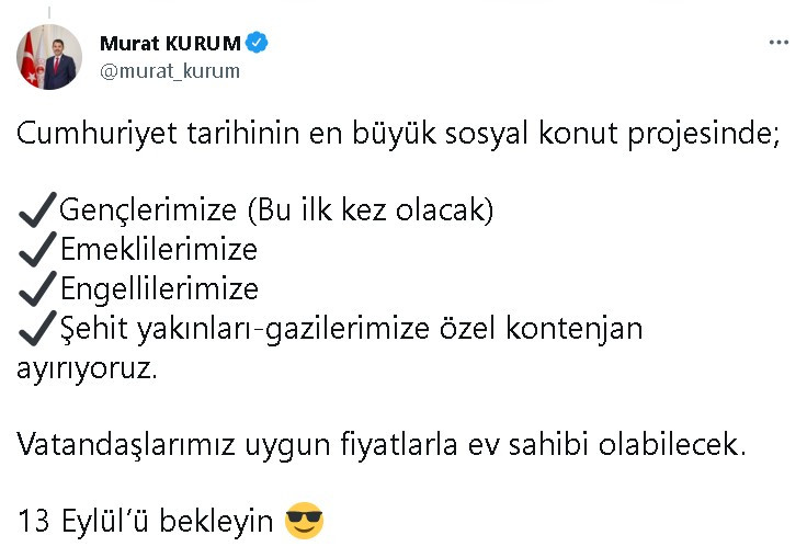 TOKİ yeni detayları duyurdu: Asgari ücretli çalışanlar 20 sene taksitle ucuz ev sahibi olacak