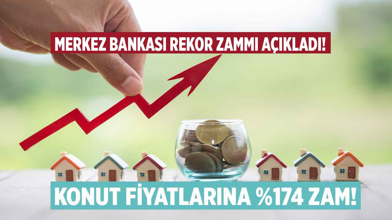 Konut fiyatları yükseldi! İstanbul'da 100 M2 ortalama satılık ev fiyatı 2 milyon 259 bin TL ile ZAMpiyon oldu
