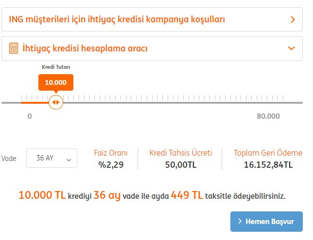 Garanti BBVA, İş Bankası, ING Bank, Akbank, Yapı Kredi! 5 bankadan ihtiyaç kredisi paketinde en uygun kredi faiz oranları