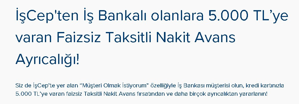 İş Bankası Genel Müdürü imzayı attı başvuru yapana 5.000 TL sıfır faizli borç para gibi kredi verilecek