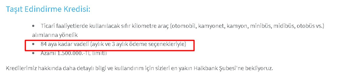 Düşen araç satışlarına yeni destek Halkbank o kişilere 84 ay vadeli araç kredisi veriyor