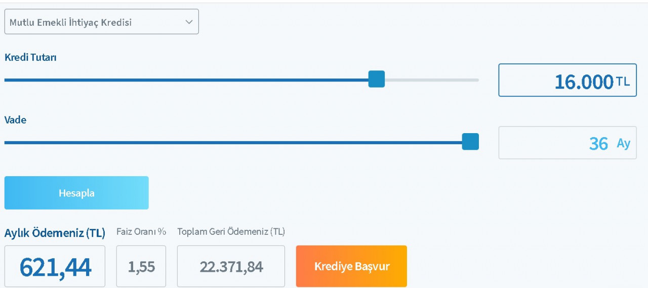 Kamu bankaları emeklilere 16.000 TL verecek! Halk Bankası, Vakıfbank ve Ziraat emekliye düşük faizli kredi kampanyası başlattı