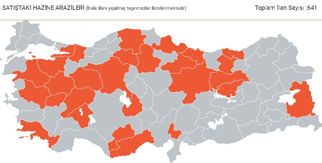 TOKİ'nin bile satamadığı fiyata Milli Emlak 2000 TL peşinat aylık 417 Lira taksitle arsa satıyor