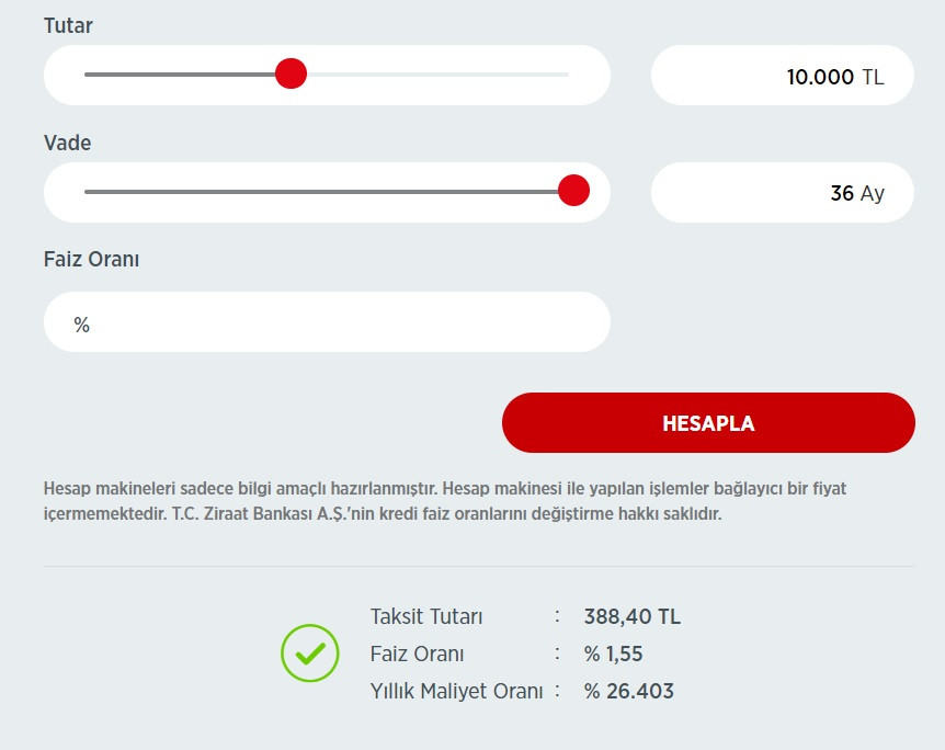 Emeklilere destek kredisi! 12 TL günlük taksitle Ziraat Bankası 10 Bin TL ihtiyaç kredisi veriyor!