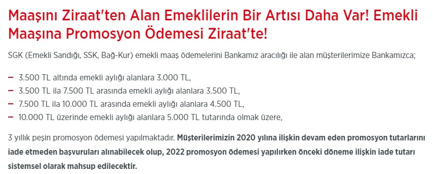 Ziraat Bankası'ndan SSK Memur Bağkur emeklilerine 3500 4500 5000 TL ödeme nasıl alınacak açıklandı!