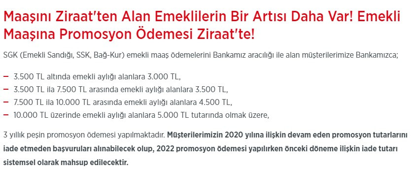 Emekliler akın edecek cepler şenlenecek o banka emekli promosyonuna yüzde 600 zam yaptı