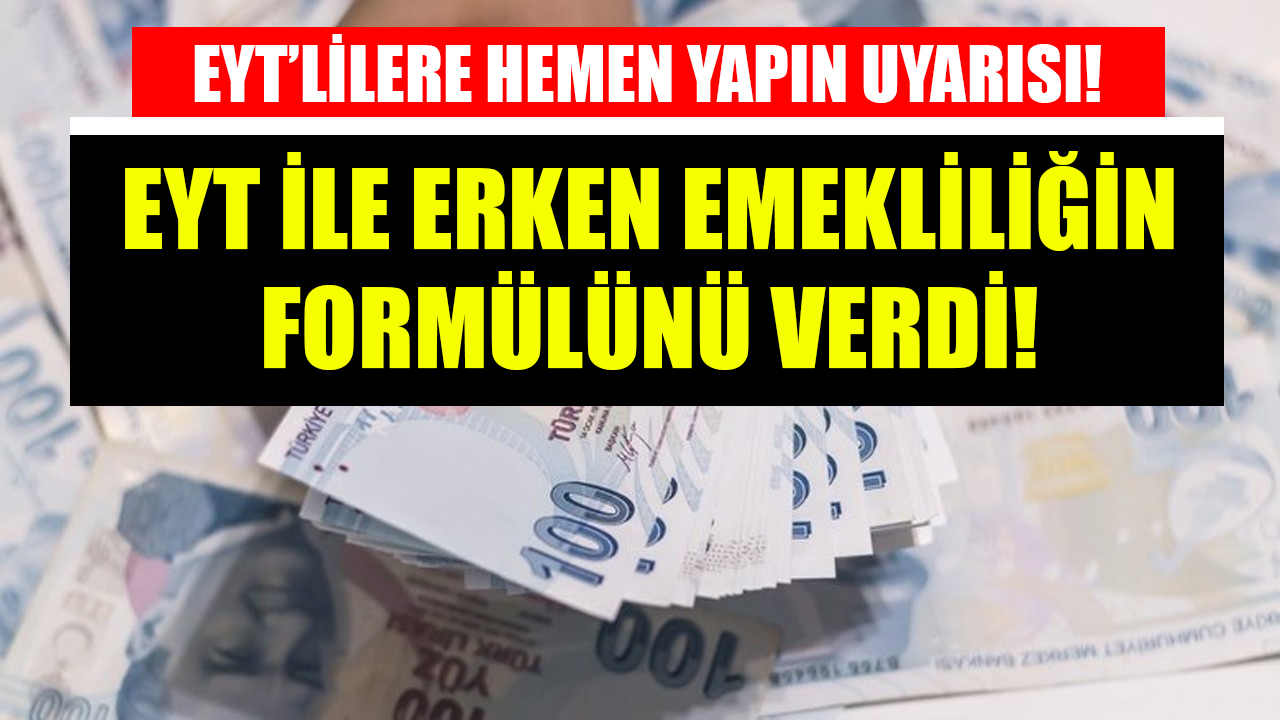 Bakan'dan yeni EYT yasası açıklaması var bu sefer EYT'nin çıkacağı tarihi duyurdu!