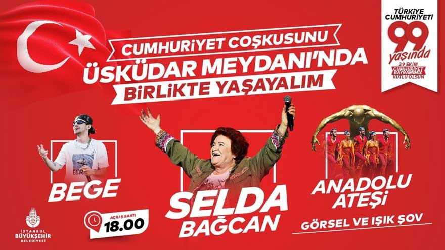 29 Ekim Cumhuriyet Bayramı İstanbul ücretsiz konser programları! Konserlere nerede, saat kaçta?