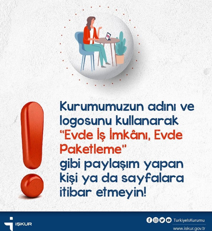 Ek gelir arayanlar için evde iş imkanı paketleme ilanları hakkında İŞKUR resmi açıklama yaptı