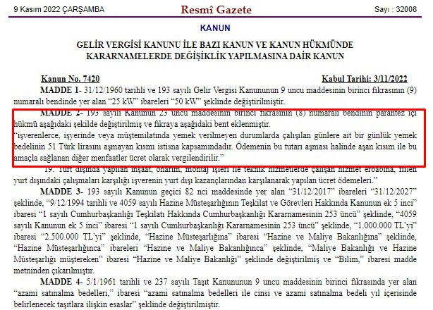 Cumhurbaşkanı imzaladı Resmi Gazete'de gece yarısı yayımlandı çalışanlara aylık 2.530 TL yemek elektrik doğalgaz desteği ödemesinin önü açıldı!