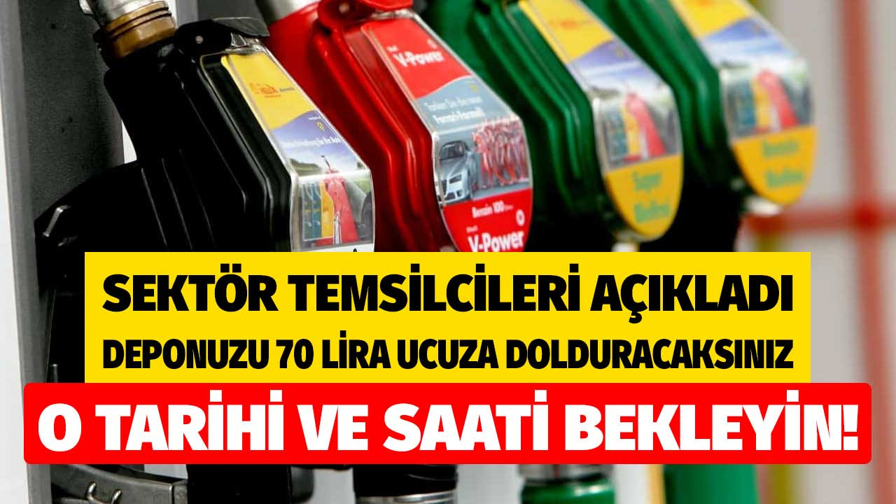 Dün motorine indirim gelmişti bugün benzine açıklandı! Yarın gece gelecek benzin fiyatı 81 ilde düşecek