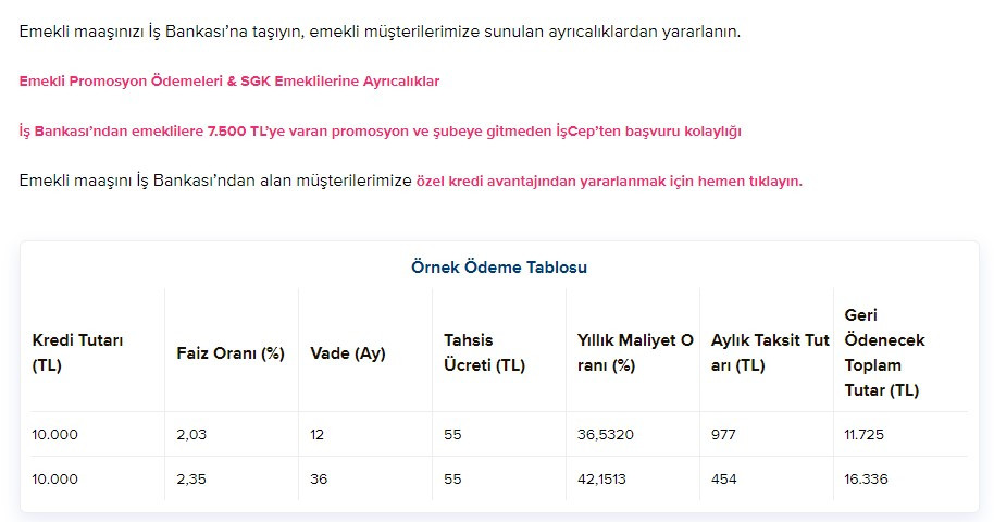 İş Bankası promosyon güncellemesi geldi rakam 17.500 TL'ye yükseldi! Emekli maaşını taşımak için 31 Aralık son gün