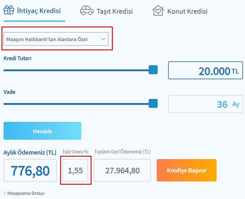 Maaşını Halkbank'tan almaya söz veren asgari ücretlilere promosyon gibi sudan ucuz kredi sözü!