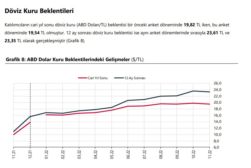 TL'nin patronu tartışmalara son noktayı koydu 1 ay sonra için Aralık ayı dolar kuru tahmini açıklandı!