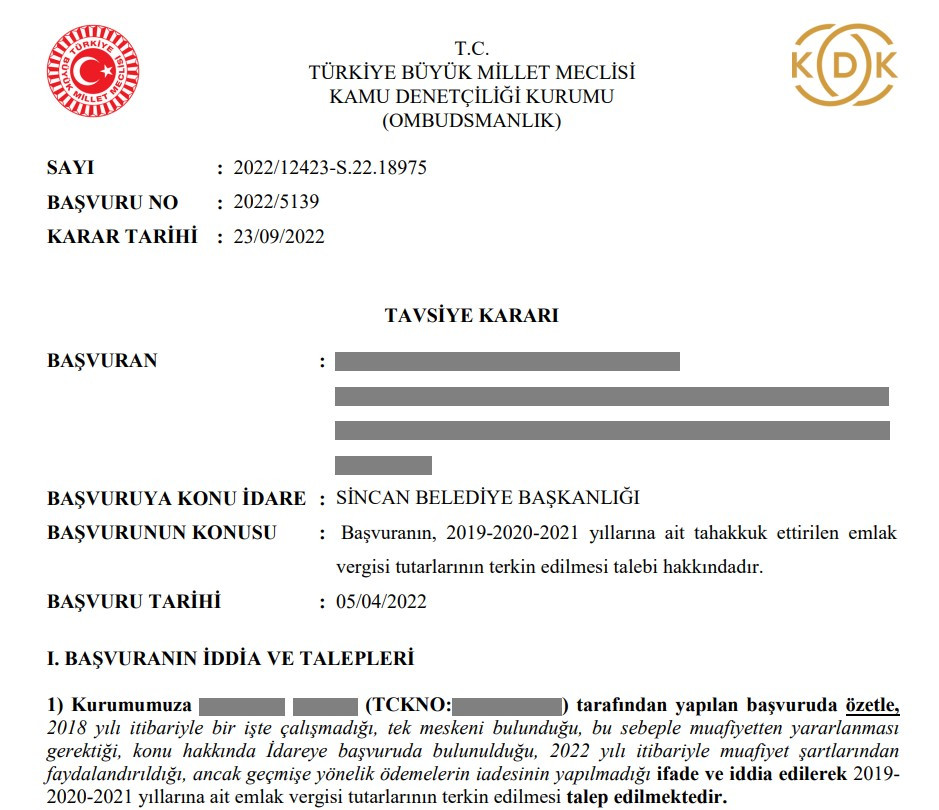 2018 2019 2020 2021 2022 yılında emlak vergisi ödeyenlere müjdeli haber 5.498 TL para iadesi alabilirsiniz tek şartı var!