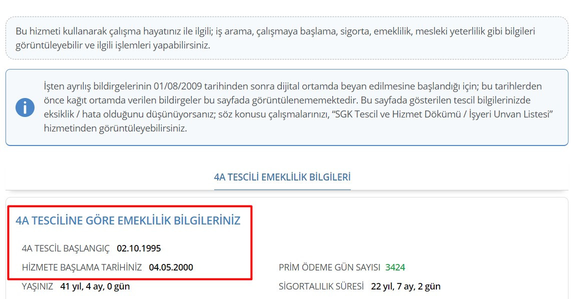 EYT'de son dakika SGK e-Devlet EYT sorgulama ekranı güncellendi hemen bakın EYT'li misiniz?