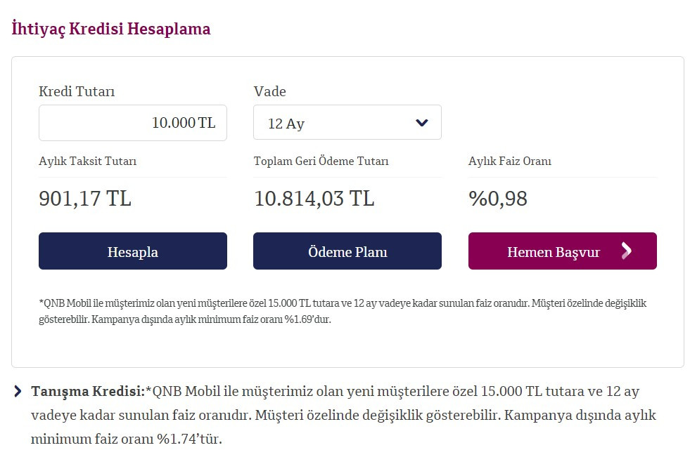 Yeni destek kredisi başvurusu başladı 0.98 faiz oranı ile 10000 TL ihtiyaç kredisi veriliyor!