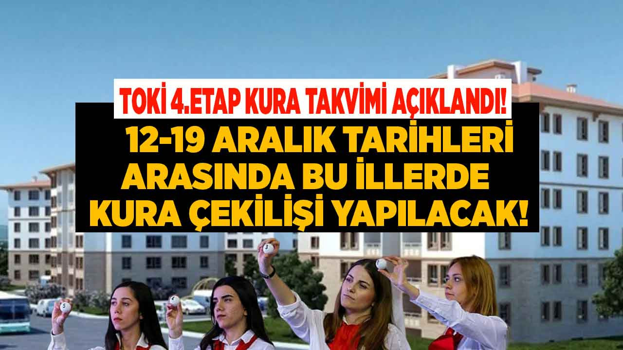 Ankara İstanbul İzmir bekleniyordu TOKİ'den son dakika kura duyurusu geldi 20 ilde çekiliş iptal edildi