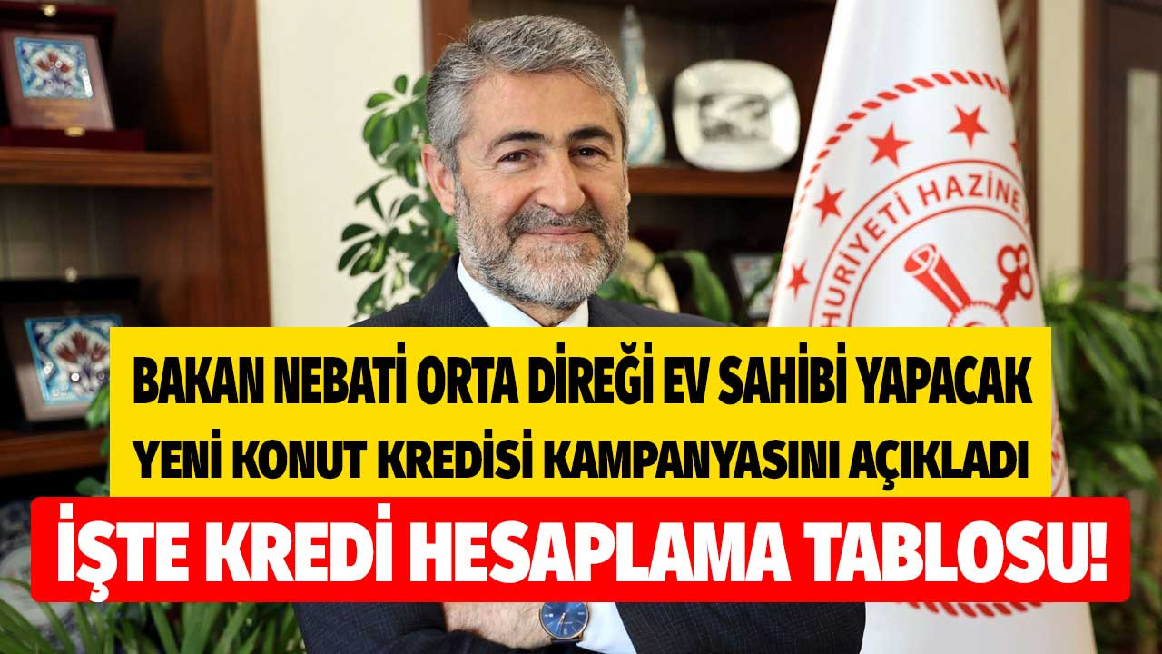 Bakan Murat Kurum'dan son dakika Orta Gelire Konut Kampanyası açıklaması!
