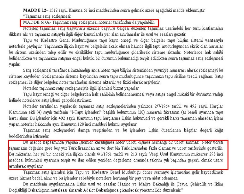 2 haftası kaldı! 81 ilde noterden tapu ev satışı işlemi için geri sayım başladı yeni dönem o tarihte başlıyor