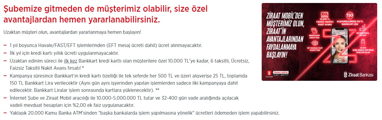 Ziraat Bankası'ndan yılbaşı sürprizi az önce duyuruldu! Hemen bunu yapana 10 bin TL ücretsiz faizsiz borç para 150 TL hediye bankkart Lira