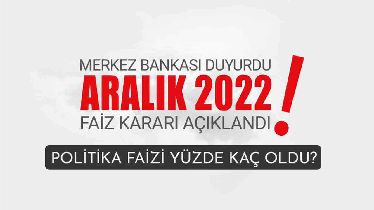 Merkez Bankası Aralık ayı faiz kararı Euro, dolar kuru ve altın fiyatlarını nasıl etkiledi?