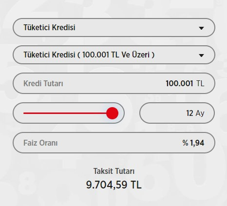 Ziraat Bankası 100.000 TL ihtiyaç kredisi başvuru ekranı açıldı