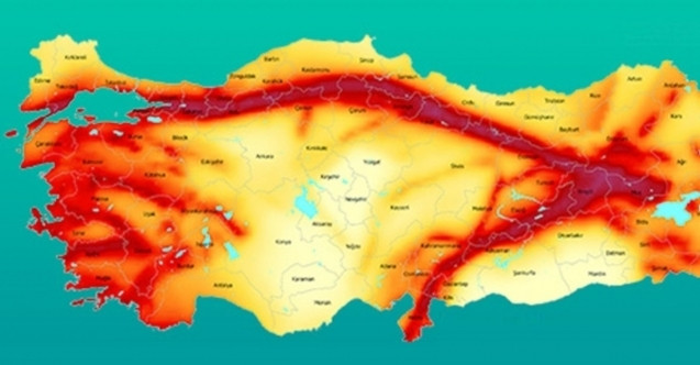 AFAD Türkiye deprem risk haritası 2023! Hangi illerin altından fay hattı geçiyor?