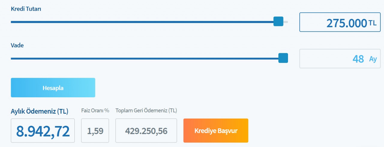 Halkbank düşük faizli kredi açıkladı! 275 Bin TL taşıt kredisi verilecek!