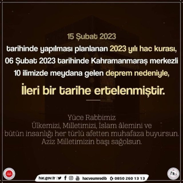 Diyanet duyurdu! Hac kuraları ne zaman çekilecek?