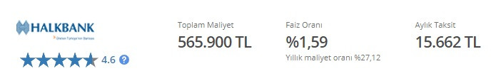 Halkbank'tan 400 Bin TL kredi kararı! İki ay ertelemeli taşıt kredisi kampanyası!