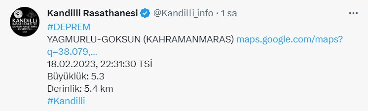 Kahramanmaraş yine sallandı! AFAD ve Kandilli'den deprem açıklamaları!