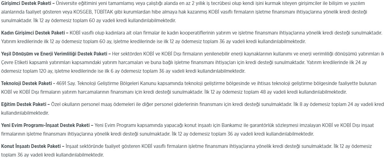 Ziraat Bankası destek musluğunu sonuna kadar açtı! 24 ay ertelemeli 120 ay vadeli kredi kampanyaları