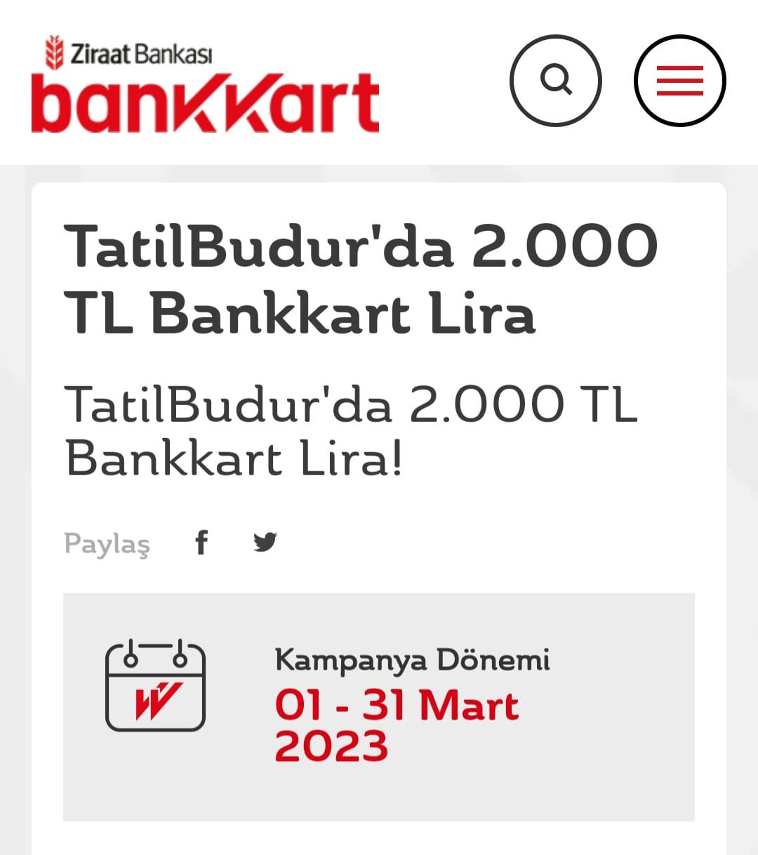 31 Mart'a kadar vaktiniz var! Ziraat Bankası o alışverişlerde 2000 TL hediye veriyor