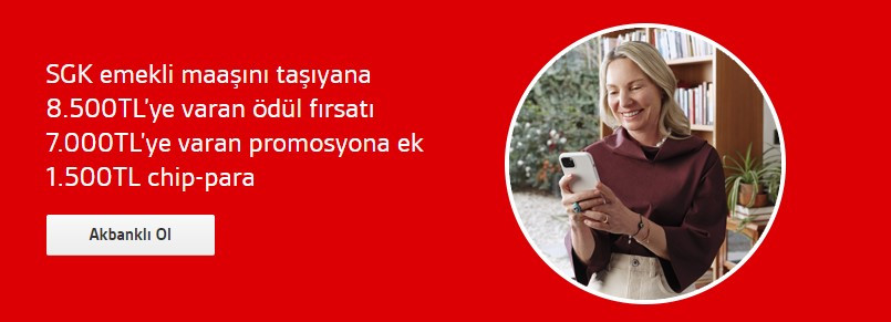 Akbank Mart ayı emekli promosyonuna zam yaptı! Emeklisini taşıyana 8 bin 500 lira ödeyecek