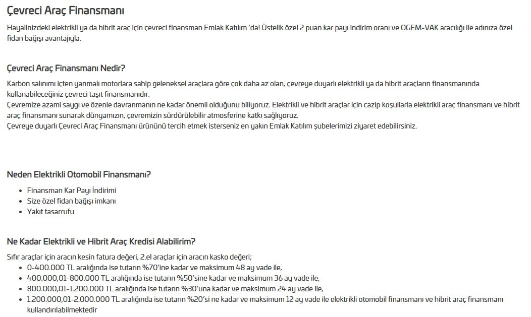 Emlak Katılım Bankası'ndan TOGG'a özel taşıt finansmanı müjdesi!