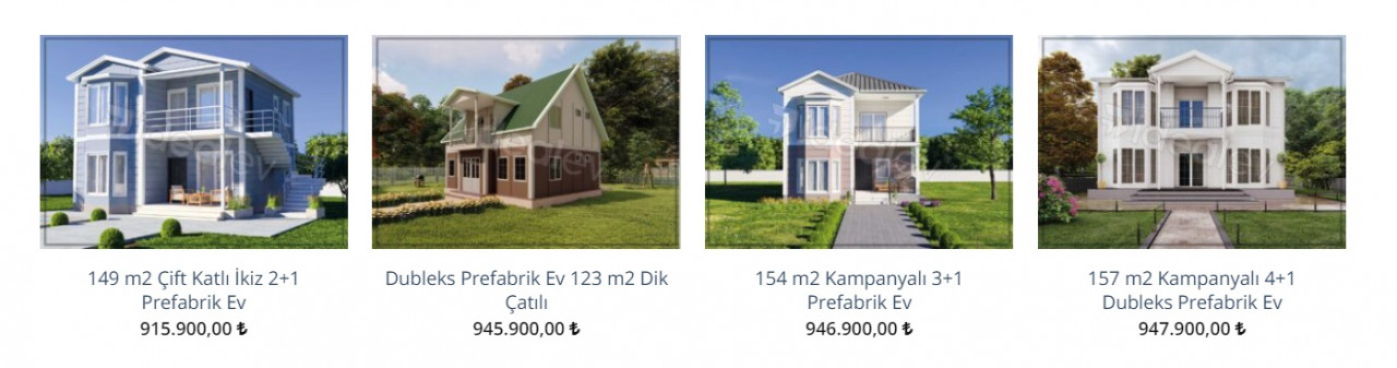 Çift katlı prefabrik evlerde kampanya! Fiyatlar açıklandı, bu paraya villa konforu!