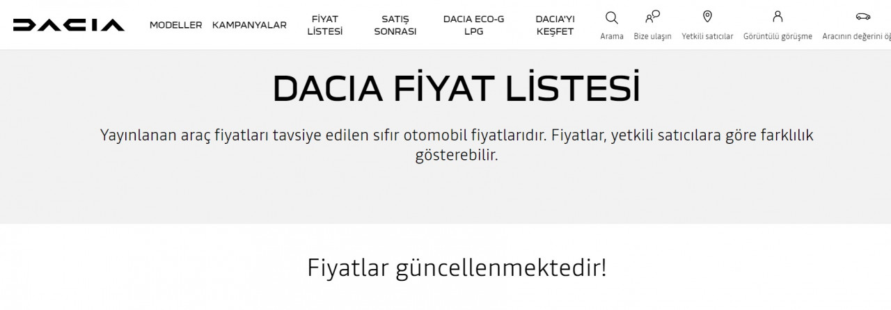 Otomobilde zam furyası yeniden mi başlıyor? Dacia'dan fiyatlar güncelleniyor mesajı!